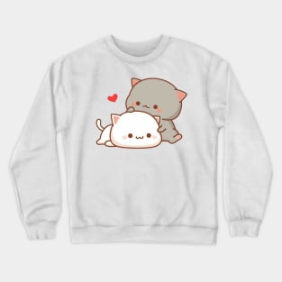 Cat and Dog Crewneck Sweatshirt